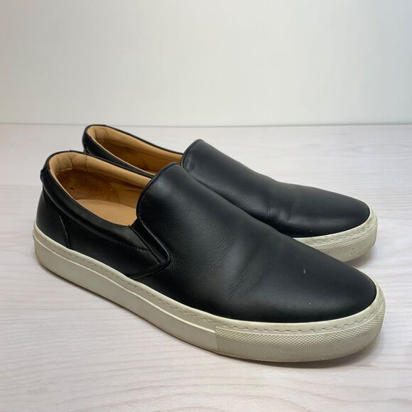 GREATS BROOKLYN MADE IN ITALY SLIP ON LEATHER SHOES US 8 - Picture 1 of 10